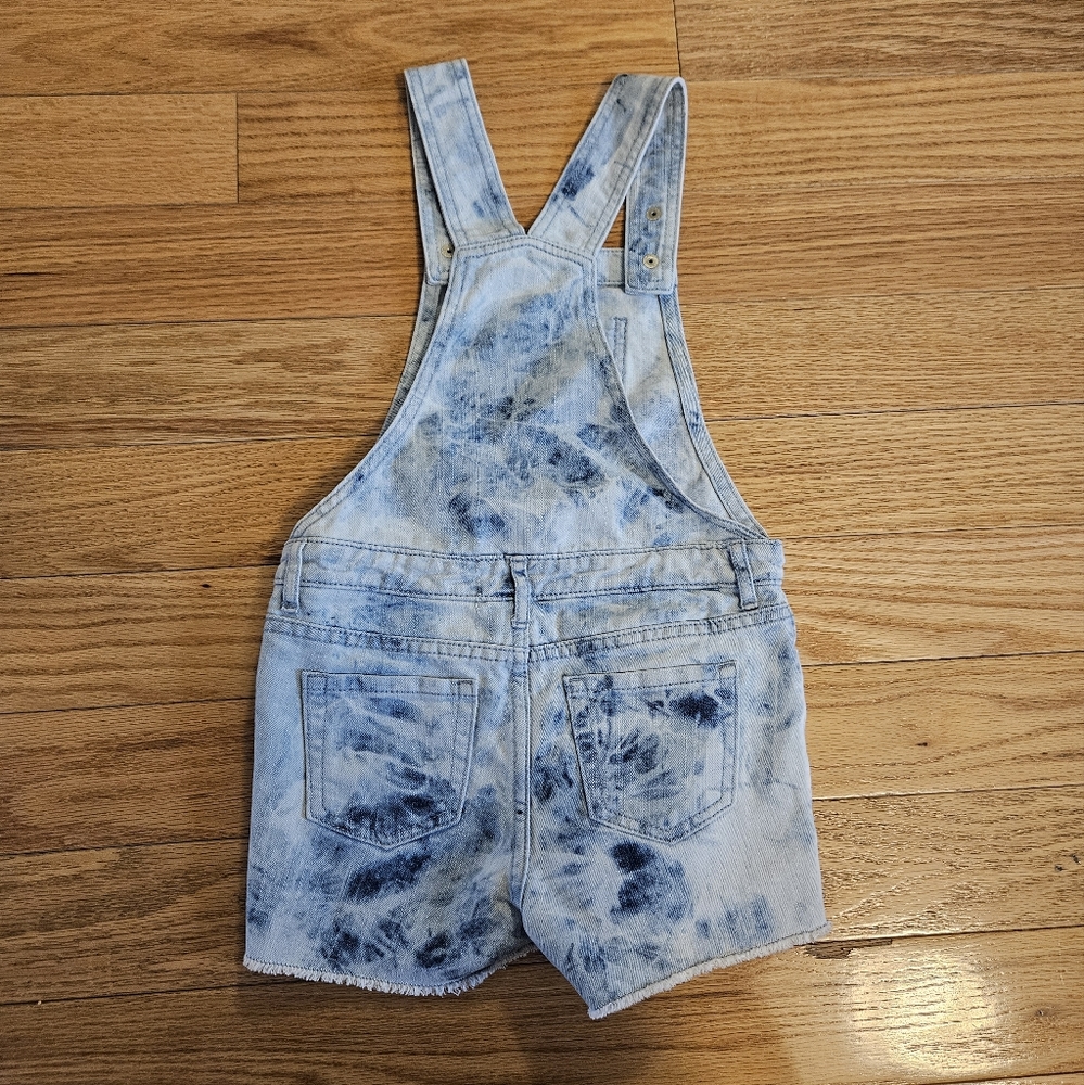 The Children's Place Girls Tie Dye Overalls Set of 2 - Picture 6 of 7